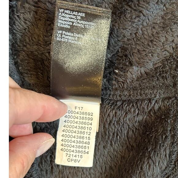 THE NORTH FACE Black Fleece Full Zip up Winter Warm Soft Girls Size 18, XL - Picture 7 of 9